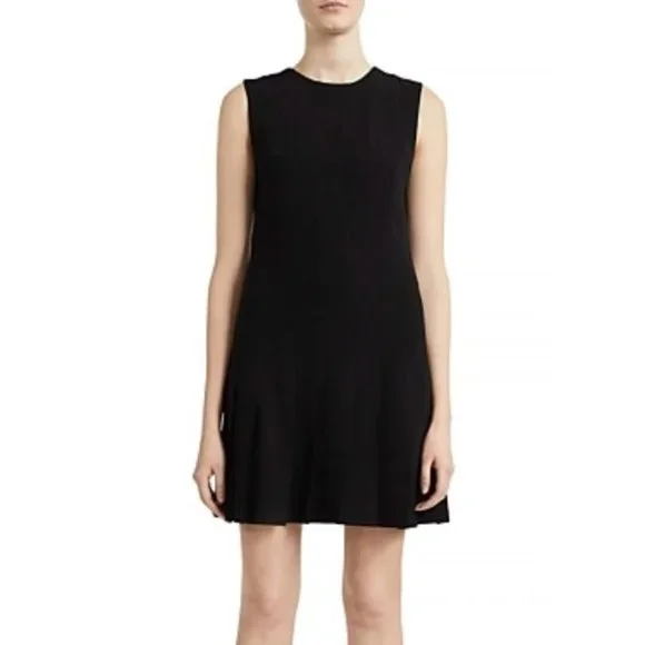 Theory Admiral Crepe Pintuck Dress - Picture 2 of 5